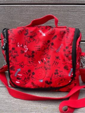 Kipling Disney Insulated Lunch Bag adjustable strap Mickey 90 Years of Magic New